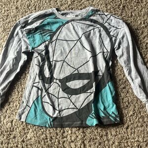 Kids Marvel Heather Gray Graphic Tee